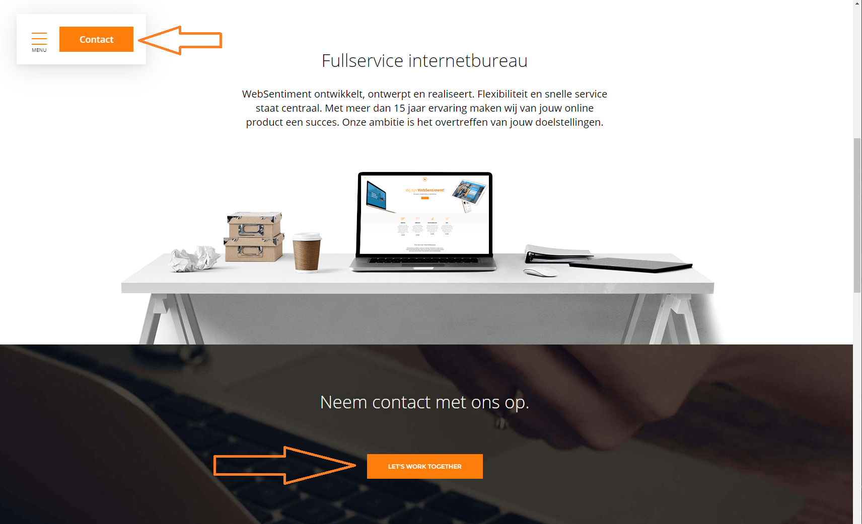 gebruiksvriendelijke website